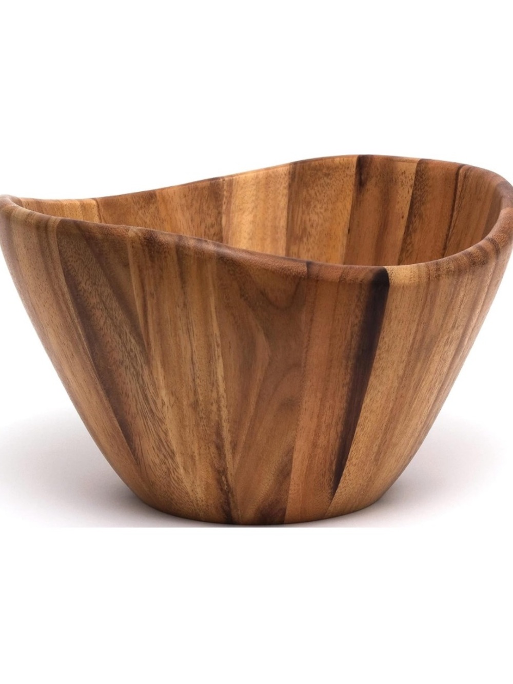 Lipper International Acacia Wave Serving Bowl